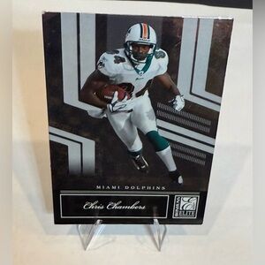 2007 Donruss Elite Chris Chambers # 52 Miami Dolphins